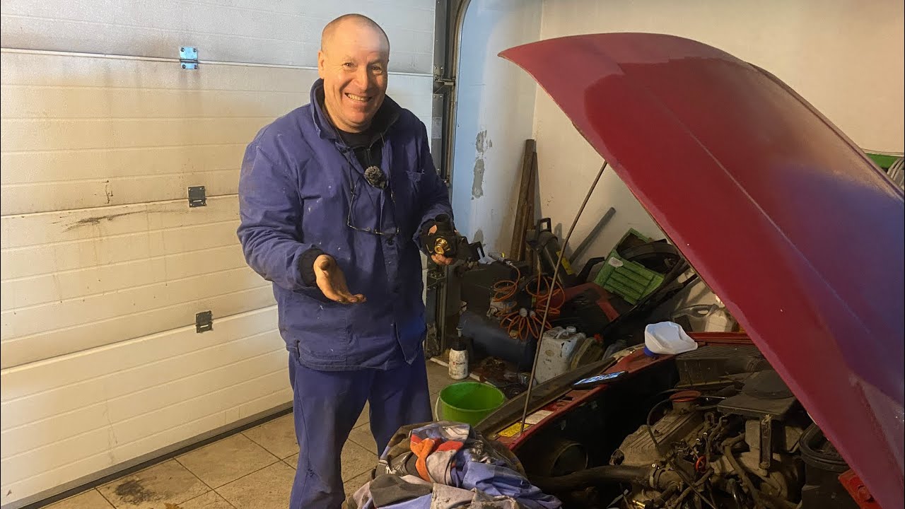 ŠKODA FELICIA - NÍZKÁ TEPLOTA VODY MOTORU A OPRAVA - VÝMĚNA TERMOSTATU A ČIDLA