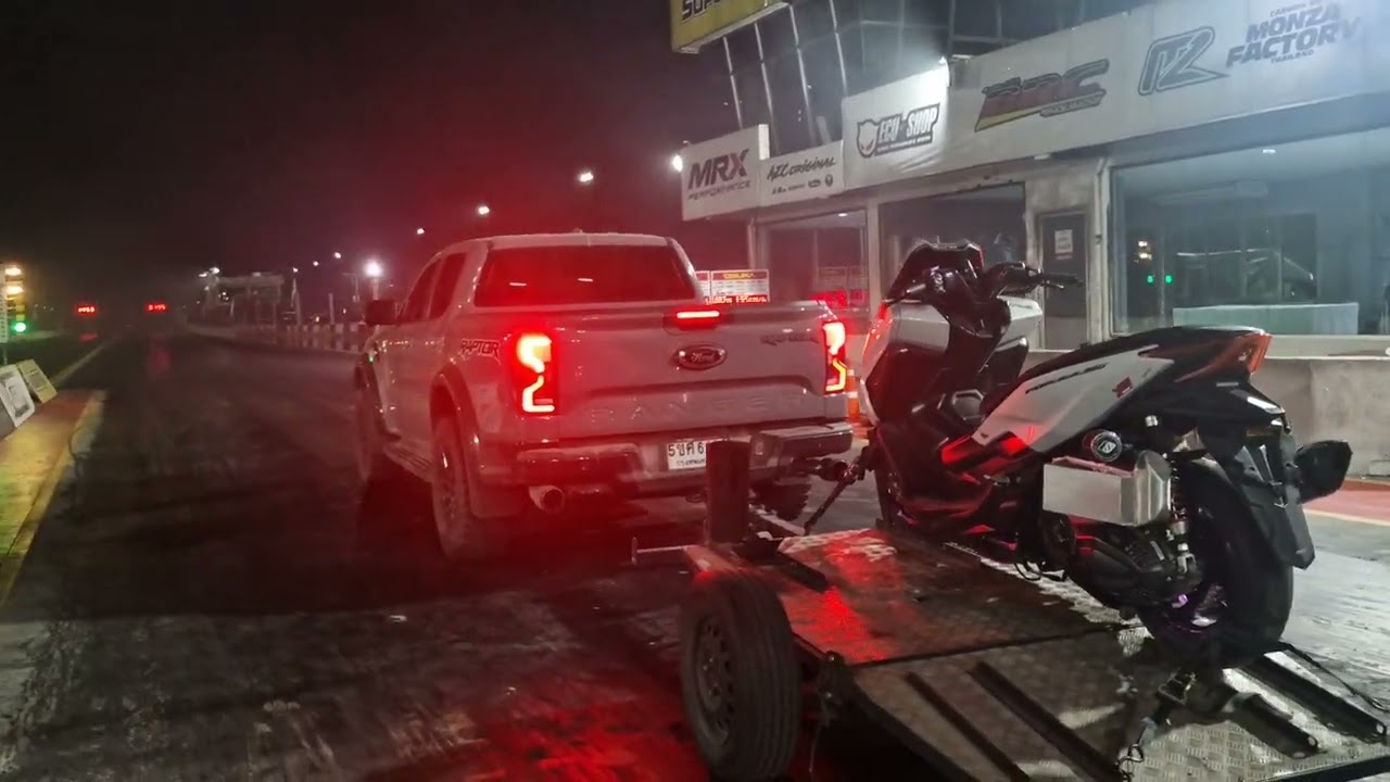 Street Drag Racing Test Run 402m Bangkok Drag Avenue 06/02/2569