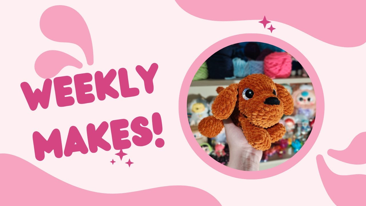 Weekly Crochet Makes #1 #crochet #handmadecrochet #weeklycrochetmakes