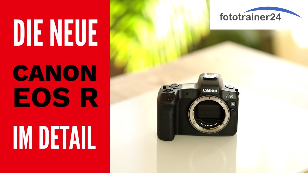 Die Canon EOS R im Detail