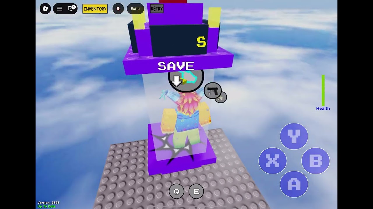 Me Suffering in I wanna test the game