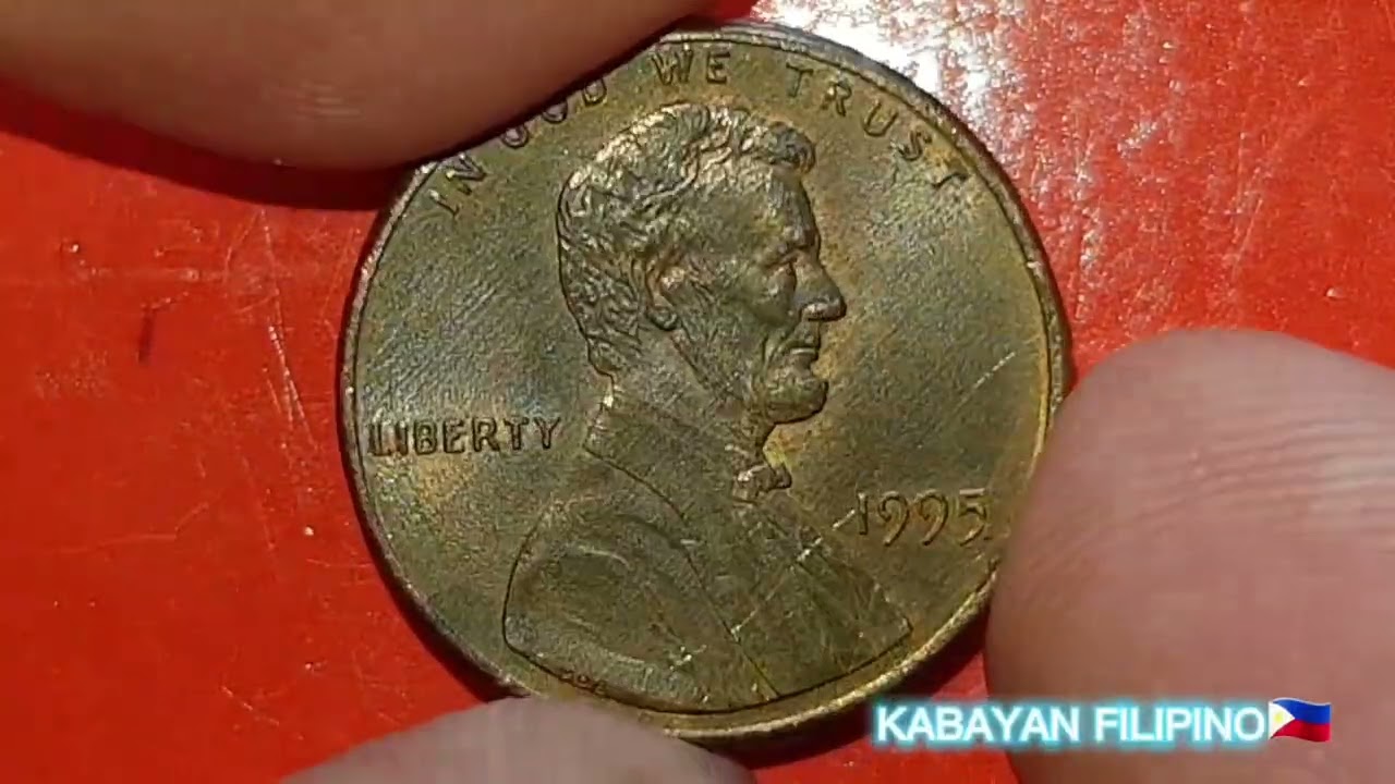 One Cent 1995 Liberty#Kabayan Filipino#