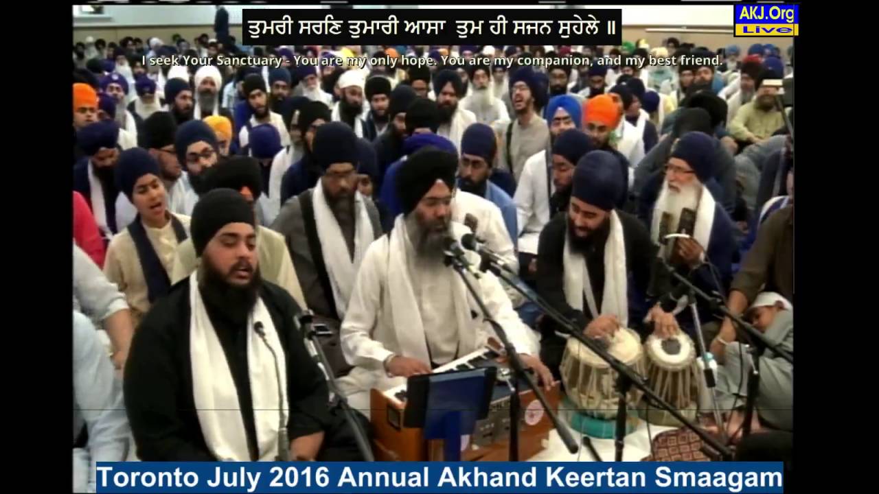084 Toronto July 2016 Friday PM - Bhai Manpreet Singh Jee