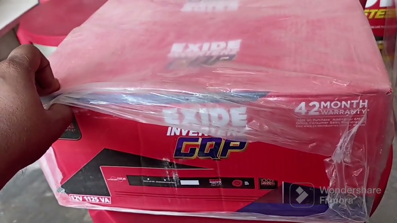 EXIDE GQP 1125 VA BEST INVERTER || FULL REVIEW 😲 BETTER LOAD CAPACITY #exide#exidecare