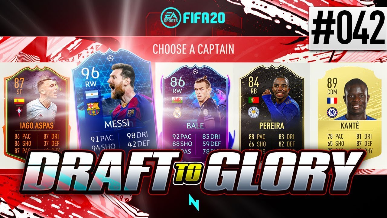 96 TOTGS MESSI! - FIFA20 - ULTIMATE TEAM DRAFT TO GLORY #42