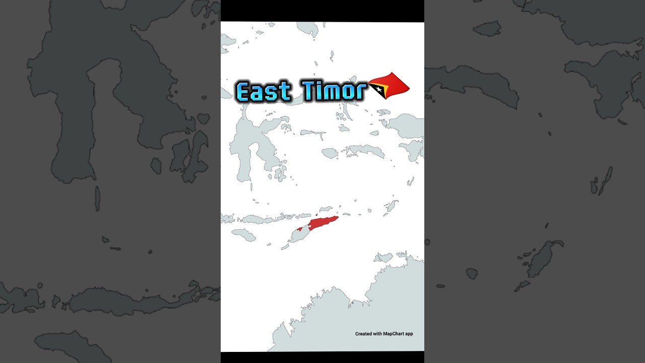 #203 East Timor Empire | Not Real, Just for Content #shorts #geography