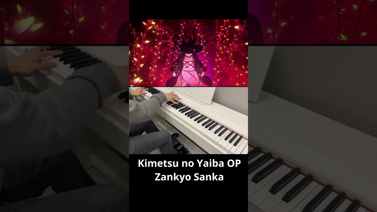 Kimetsu no Yaiba OP - Zankyo Sanka [piano]