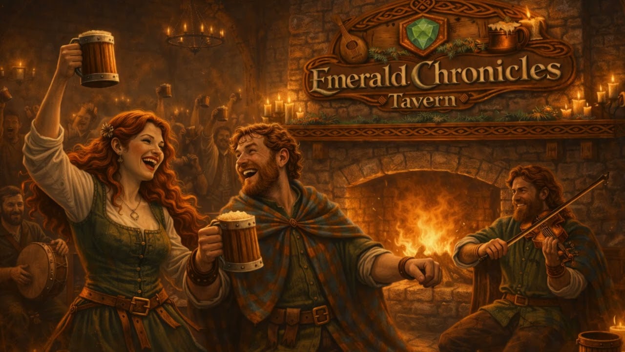 ⚔️ Emerald Tavern Frenzy | High Energy Celtic Folk Mix