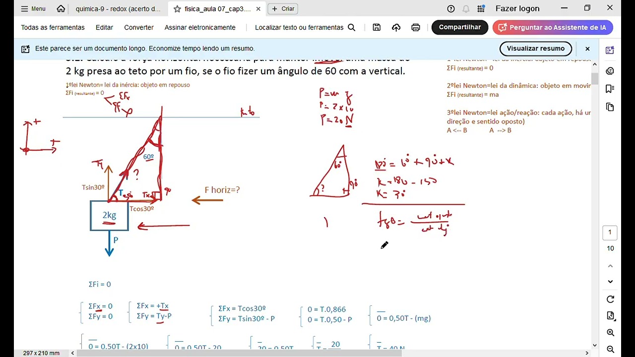 fisica1_cap3 _80#  1a lei de newton_ 3.1