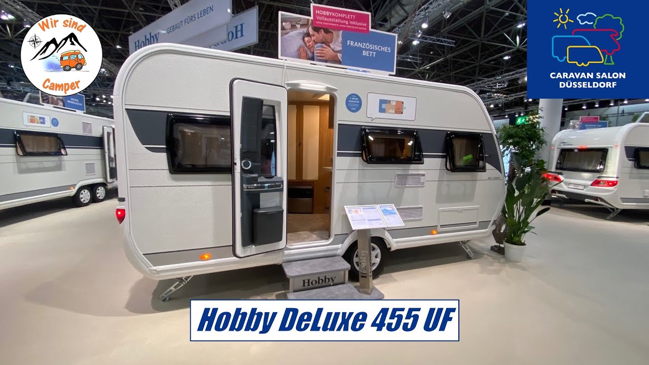 Vorstellung des Hobby Deluxe 455 UF auf dem Caravan Salon 2020