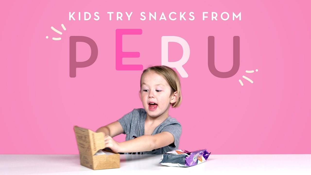 Kids Try Snacks from Peru | Kids Try | HiHo Kids