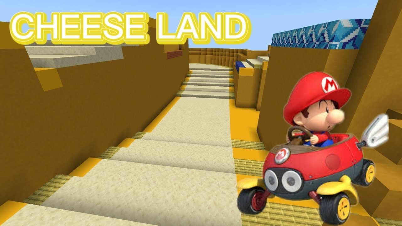 GBA Cheese Land - Mario Kart in Minecraft