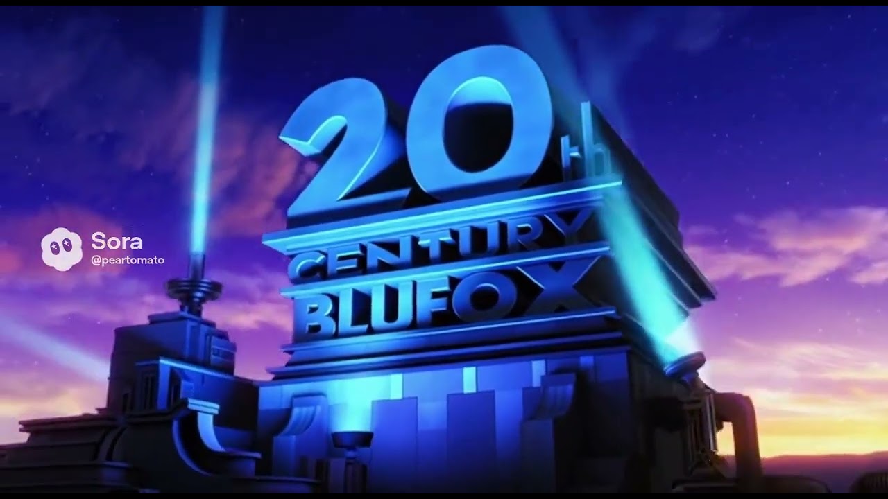 20th Century Blufox (Blue 20th Century Fox logo)