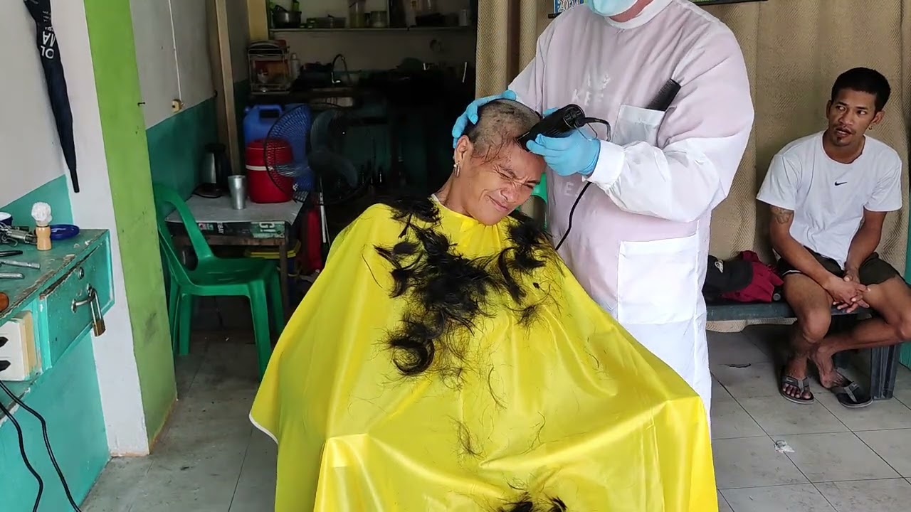 Girl's forced headshave FULL VIDEO ✂️