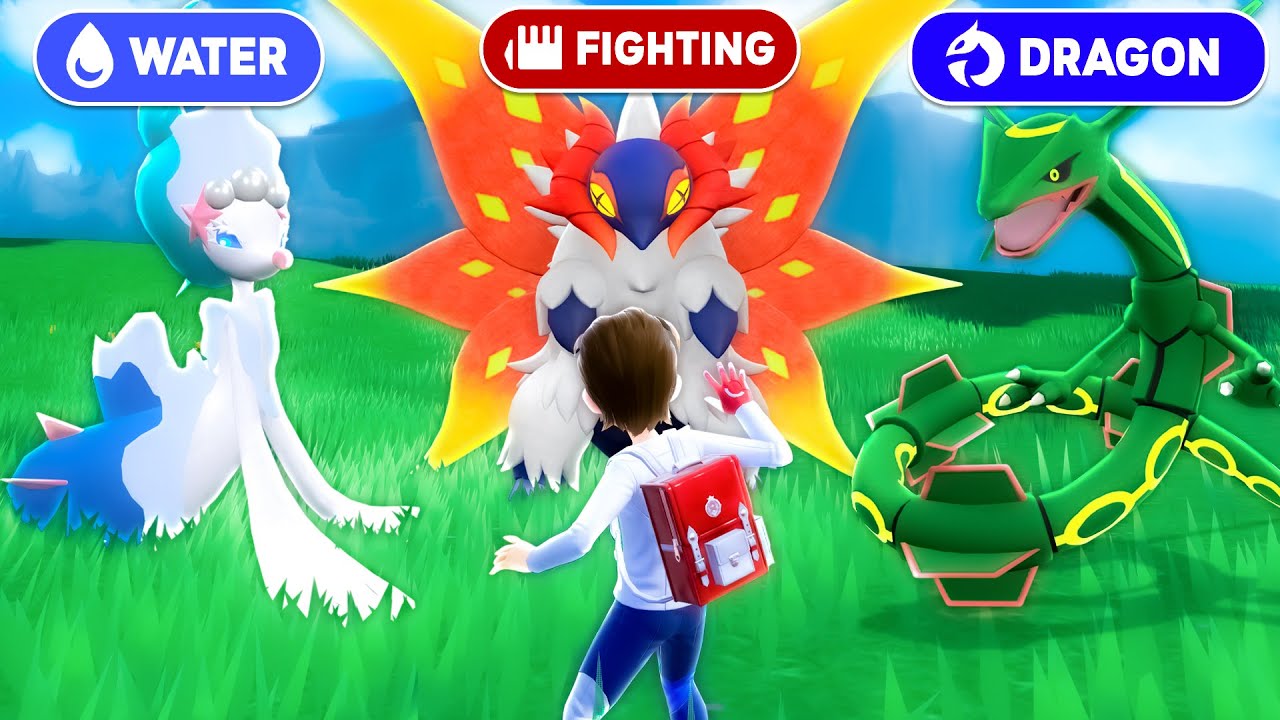 Three Pokemon Types to Build a Team, Then We Battle!