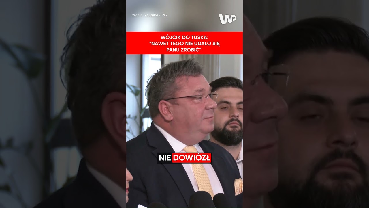 W&oacute;jcik broni Ziobry. Mocne słowa pod adresem Tuska