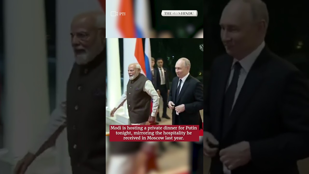 Modi sets personal tone as Putin begins high-stakes India visit