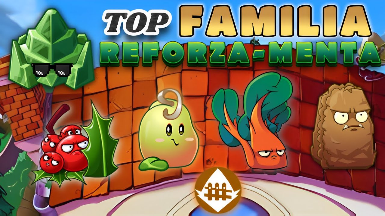 Top PvZ 2 - De 14 Plantas de la peor a la mejor de la familia REFORZA-MENTA