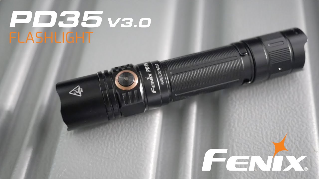 Fenix PD35 V3.0 Flashlight - Max 1700 Lumens