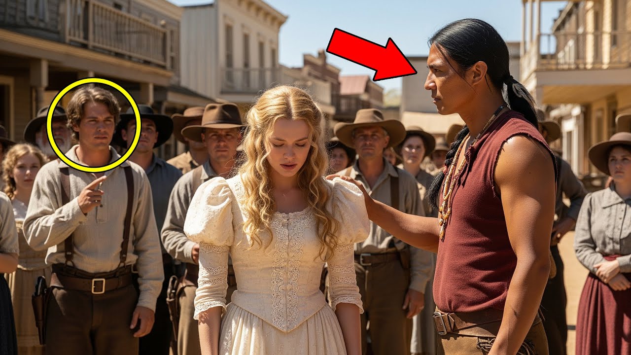She Was Rejected in Front of a Crowd—But the Apache Warrior Beside Her Said ‘You’re Mine Now’.
