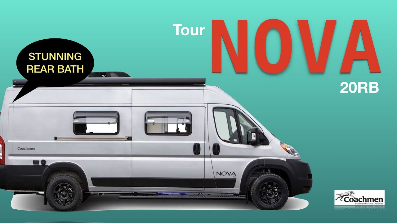 Tour STUNNING 🤩 REAR BATH 🚽 $135,000 COACHMEN NOVA 20RB Class B RV 🚐 RAM PROMASTER Camper Van❗️