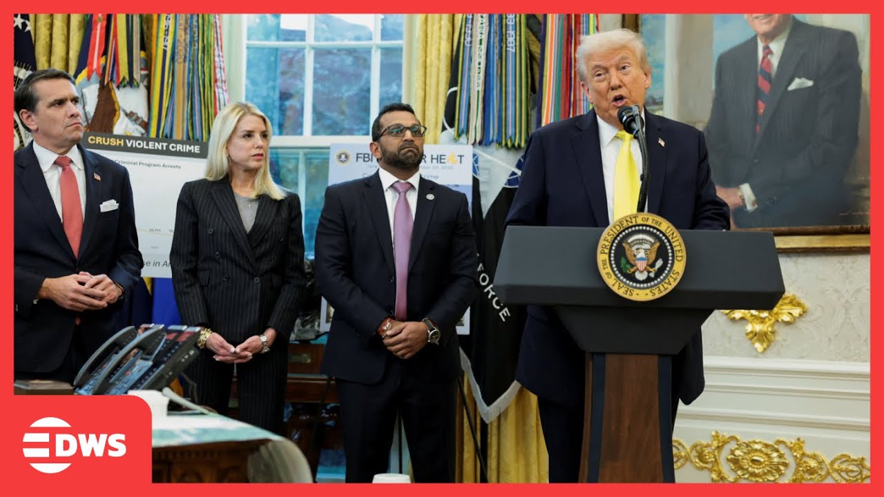 WATCH: Trump, Kash Patel & Pam Bondi Hold Oval Office Press Conference on FBI, Law & Justice | AC15