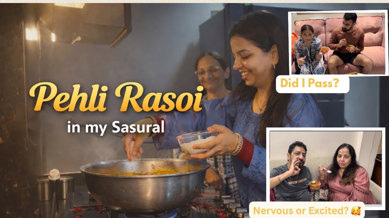 Pehli Rasoi ft Gajar ka halwa😋🧿