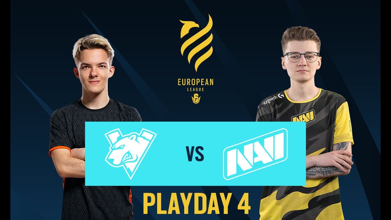 Virtus Pro vs Na'Vi // Rainbow Six European league 2021 - Stage 1 - Playday #4