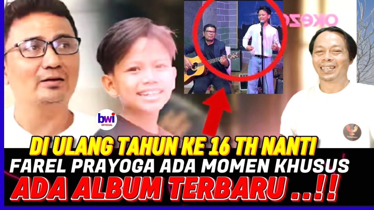 STETMEN FAREL PRAYOGA YANG BARU⁉️ TUNGGU ULANG TAHUN FAREL YANG KE 16 TH❗