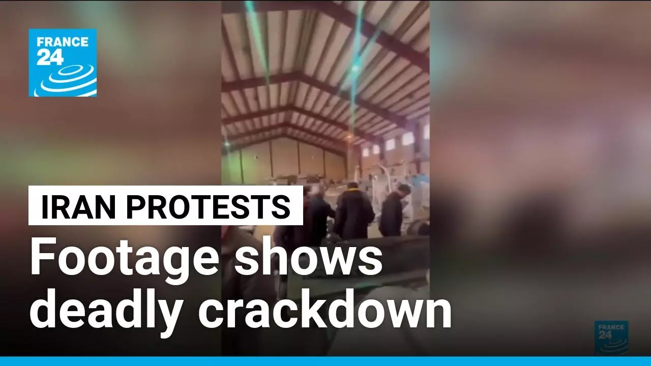Footage shows dozens of bodies at Iranian morgue &bull; FRANCE 24 English