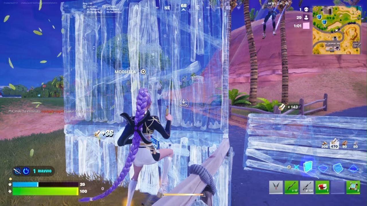 Gioco una partita su fortnite rientro in ranked e faccio un sacco di kill!