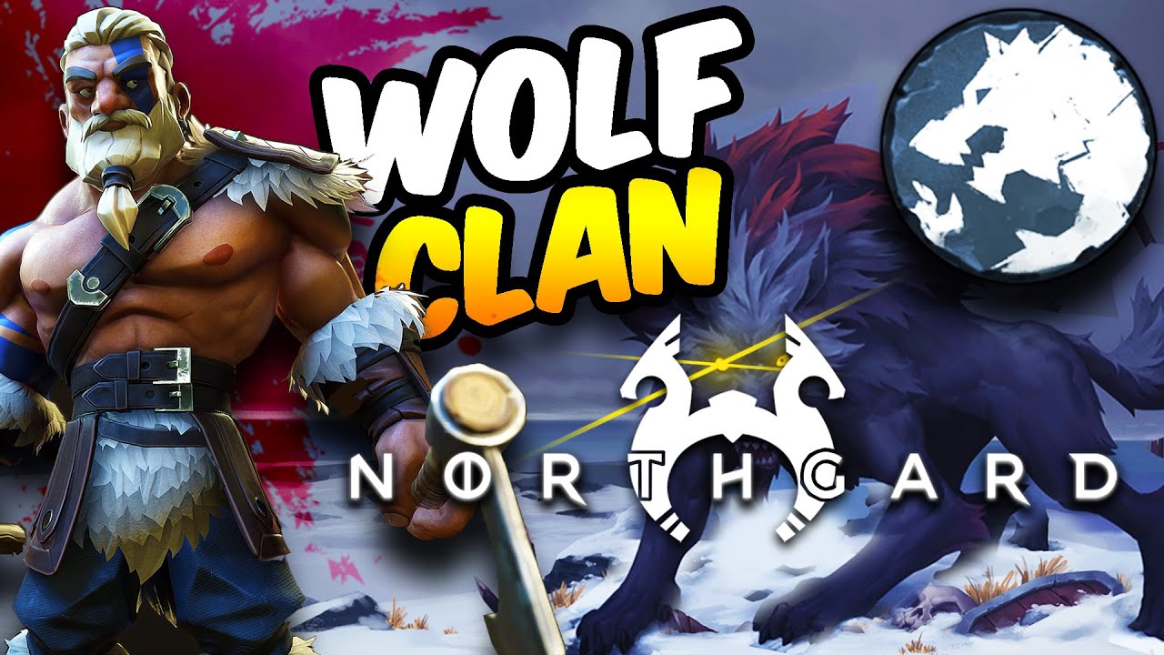 Northgard - Wolf Clan Gameplay - May the Wolf Spirit Guide Us!