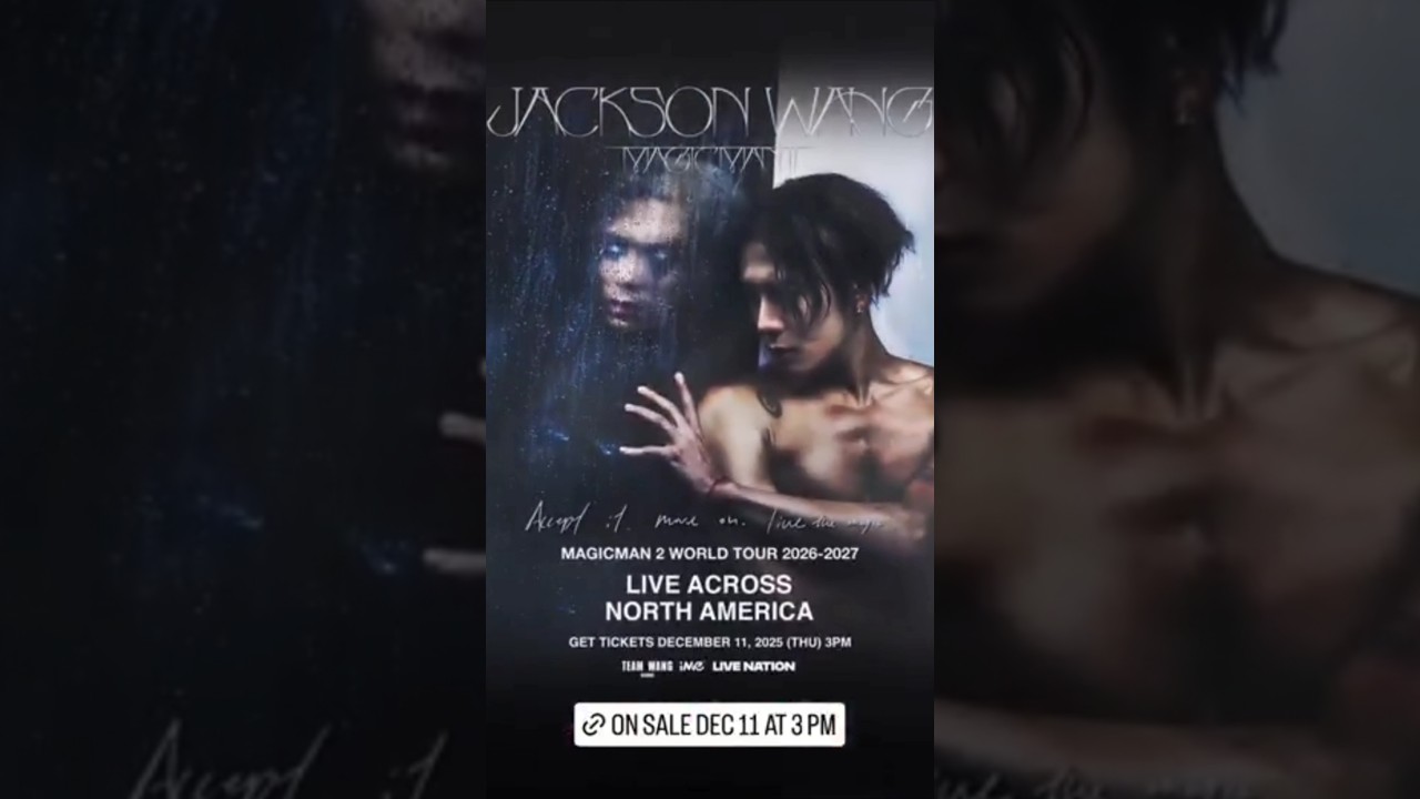 MAGICMAN2 WORLD TOUR NORTH AMERICA. December_11 online ticket sales ♥️ international world superstar