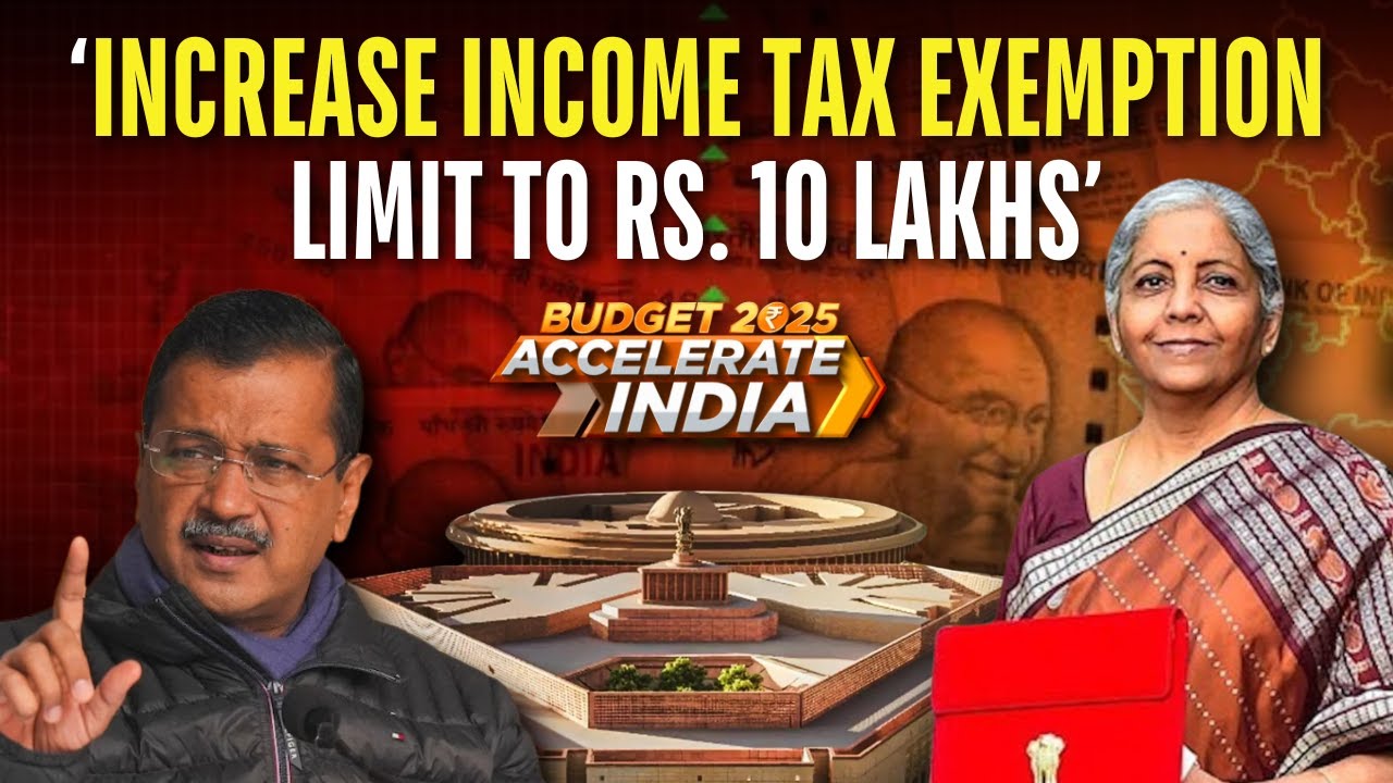 Watch: Kejriwal's 7 Demands From FM Nirmala Sitharaman For Union Budget 2025
