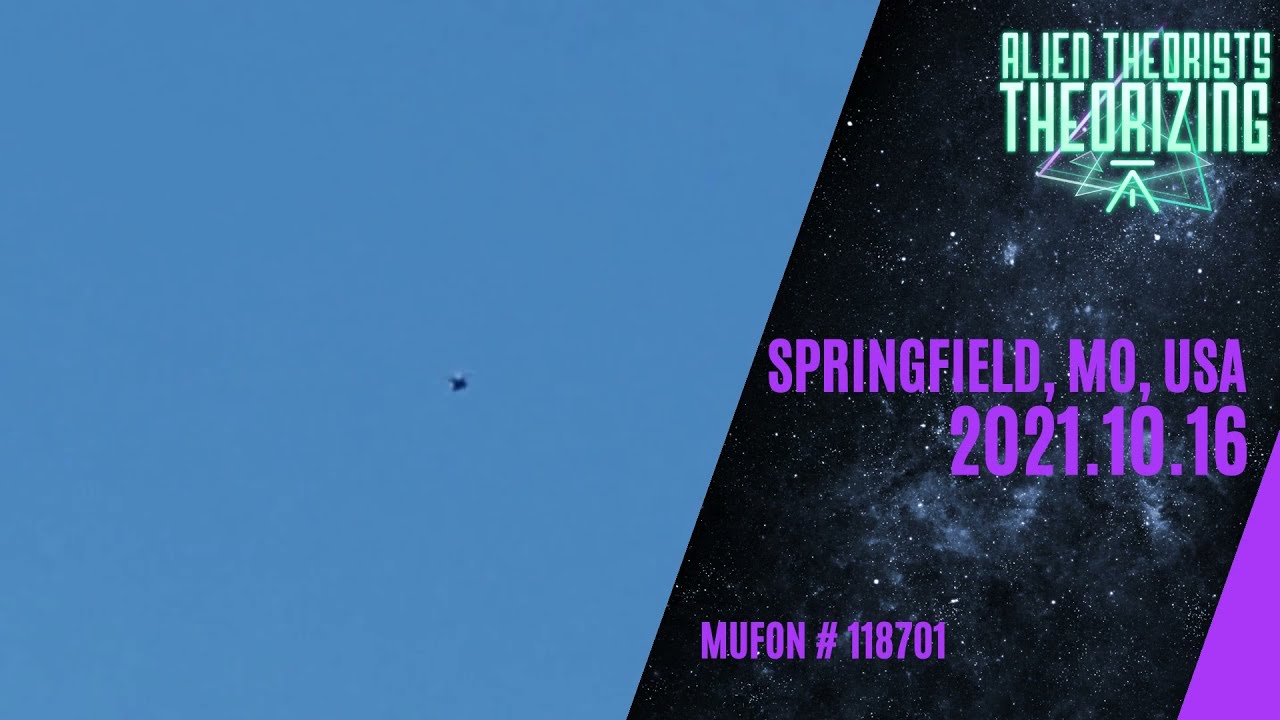 CUBE-SHAPED UFO CAUGHT ON CAMERA IN THE SKIES OF SPRINGFIELD, MO | ALIEN THEORISTS THEORIZING