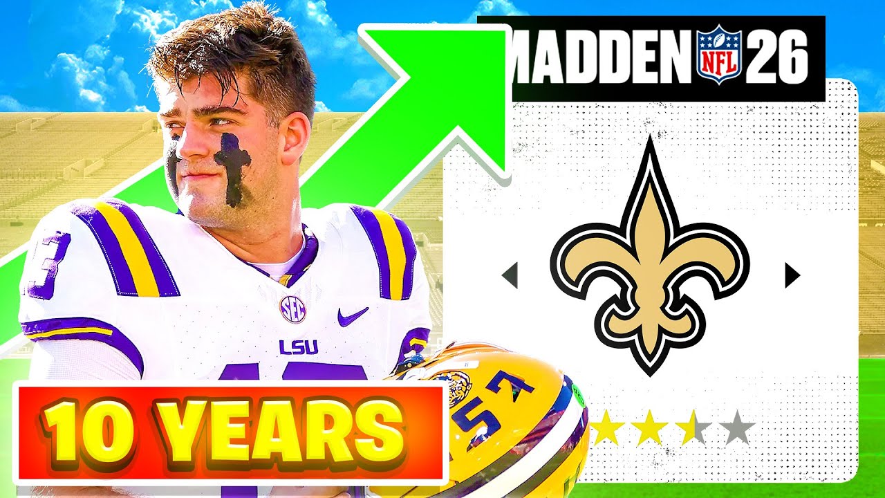 I Have 10 Years To Rebuild The New Orleans Saints