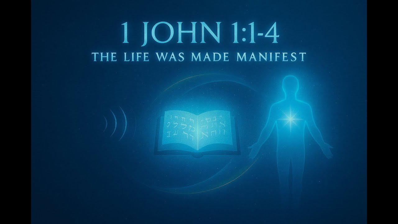1 John 1:1-4 - The Life Was Made Manifest