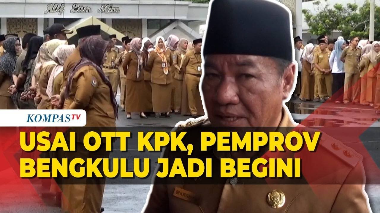 Usai OTT KPK Gubernur Bengkulu Rohidin Mersyah, Wagub Rosjonsyah Koordinasi Tentukan Arah