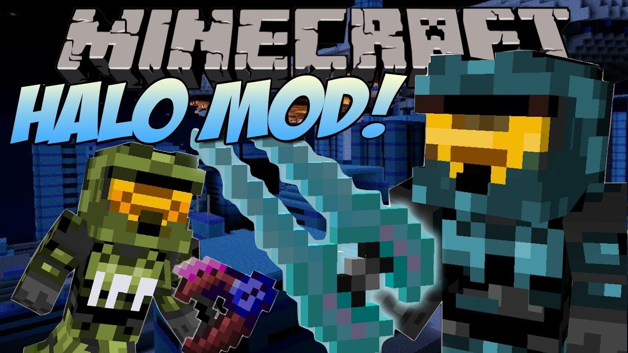 Minecraft | HALO MOD! (Mongoose, Energy Sword, Epic Weapons, & More!) | Mod Showcase 1.7.10