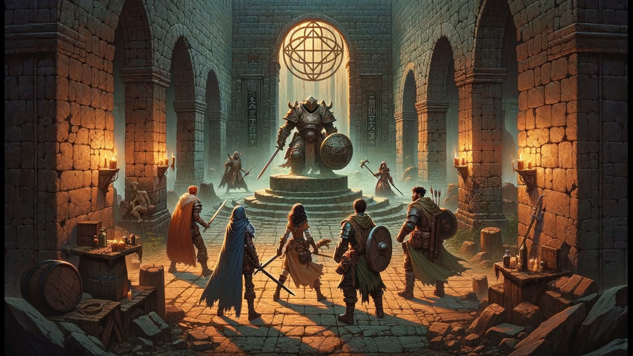 Medieval Calm Focus & Relaxation Music - Nocturne for the Gilded Rift