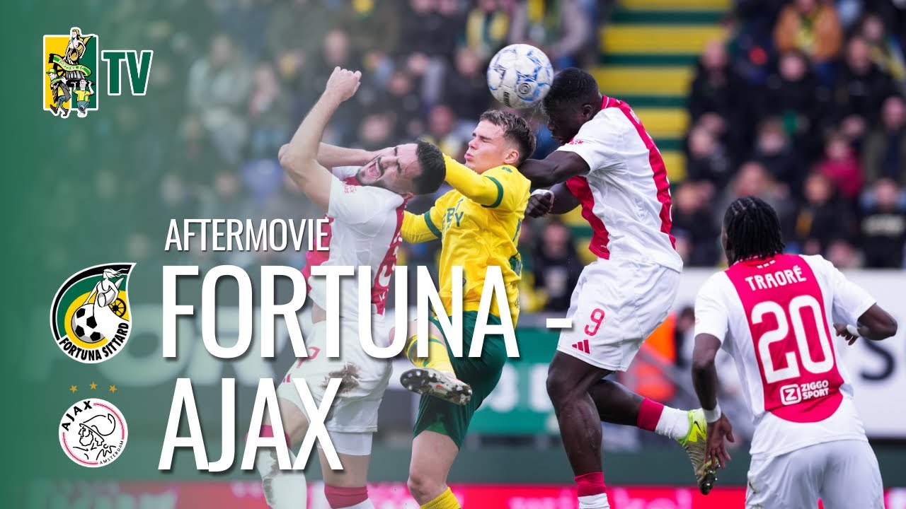 VAR-MOMENT BESLIST WEDSTRIJD: STRIJDEND ten onder tegen Ajax! - Fortuna SC TV