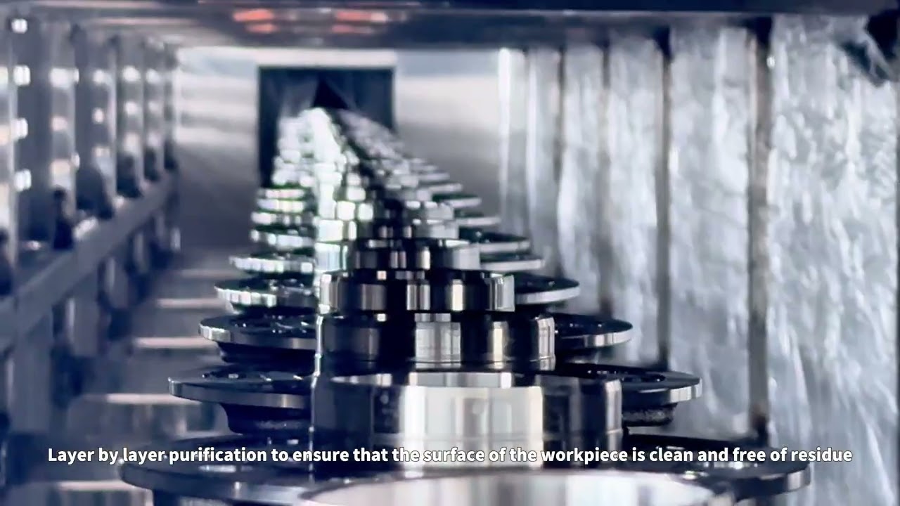 Fully Automated Cleaning and Shared Zinc Aluminum & UV Coating Line for Hub Bearings