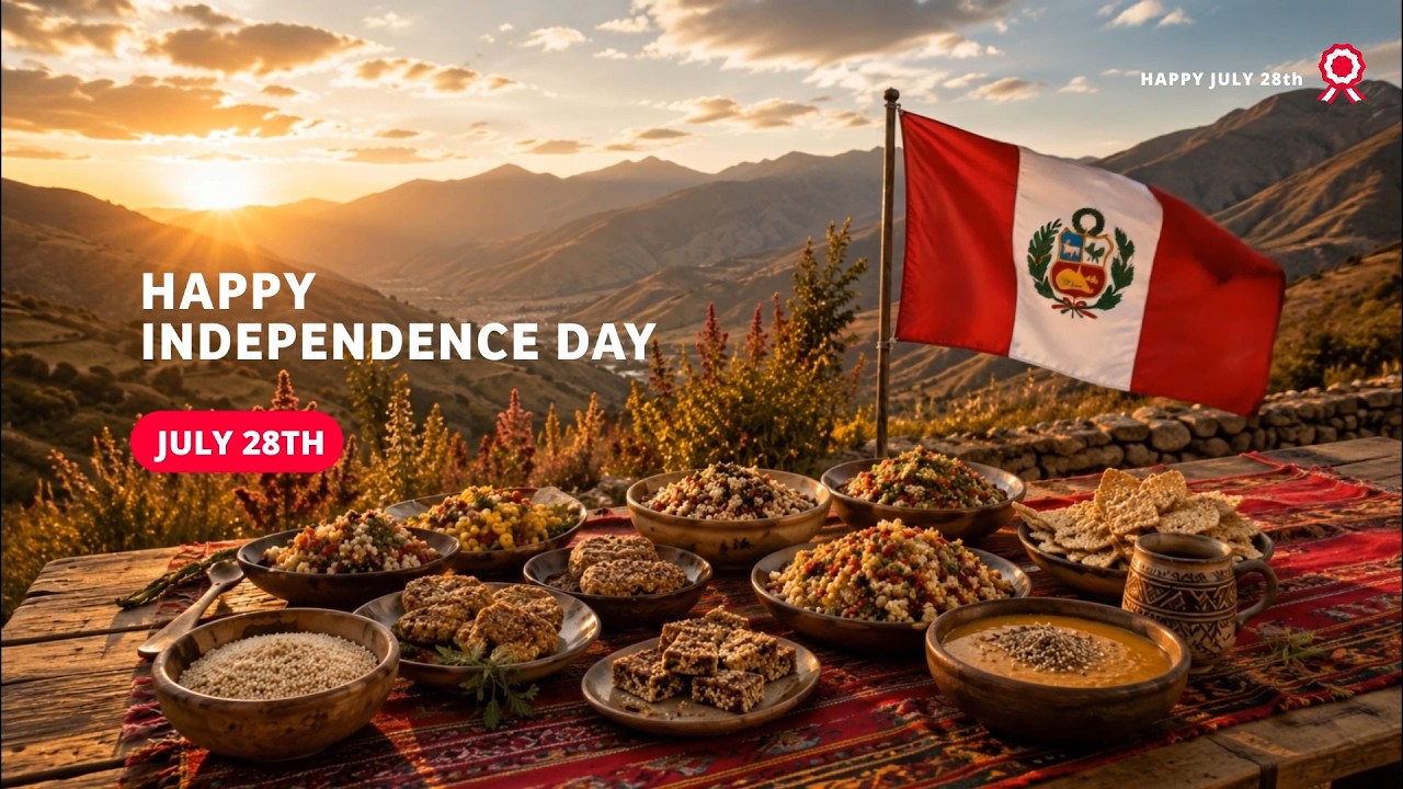 Happy Peruvian Independence Day I 28 de Julio I July 28TH I Fiestas Patrias