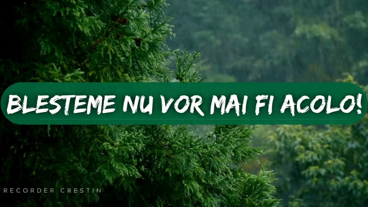 Frații Ursaciuc -,, Blesteme nu vor mai fi acolo 