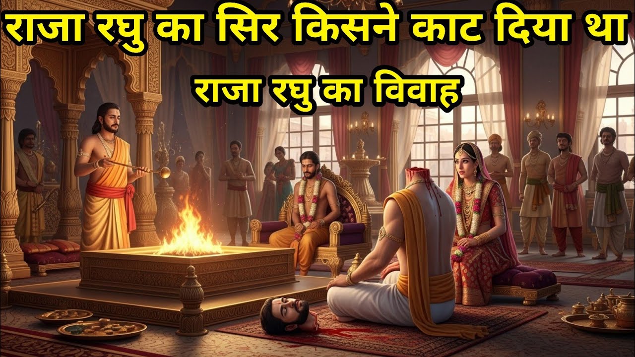 राजा रघु का सिर किसने काट दिया था। राजा रघु का विवाह कैसे हुआ था।