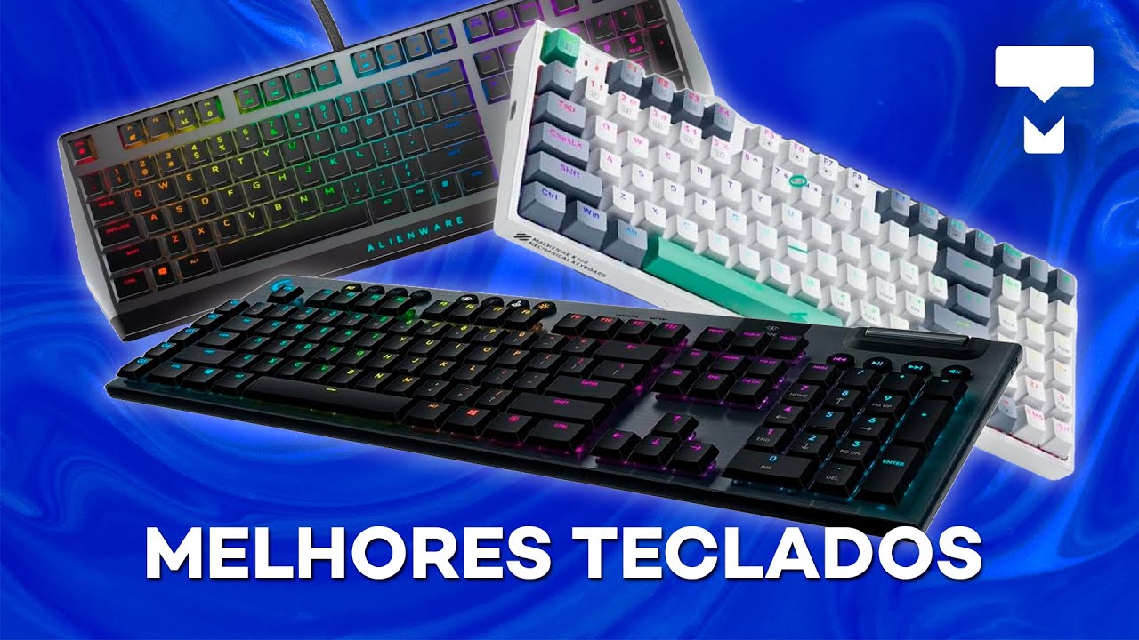 TOP 7 MELHORES TECLADOS para trabalhar, estudar e jogar - 2025