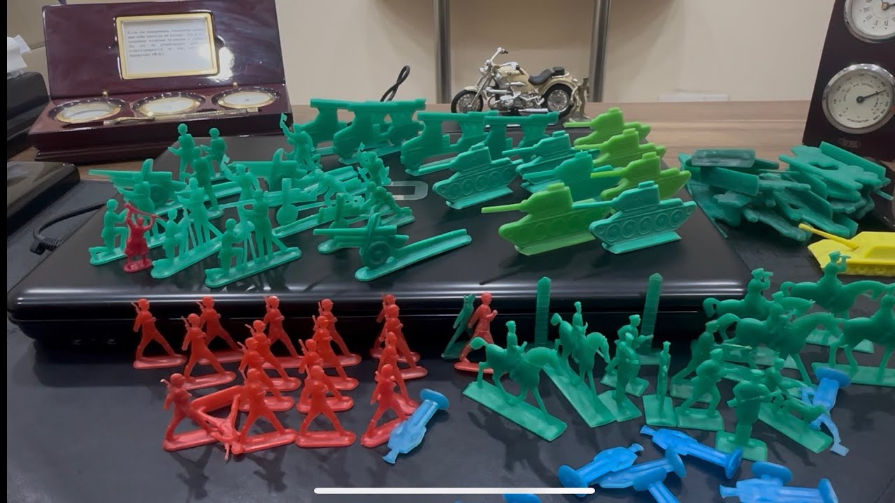 Легендарный  Советский набор «Наша Армия» / Soviet toy soldiers set “Our Army”