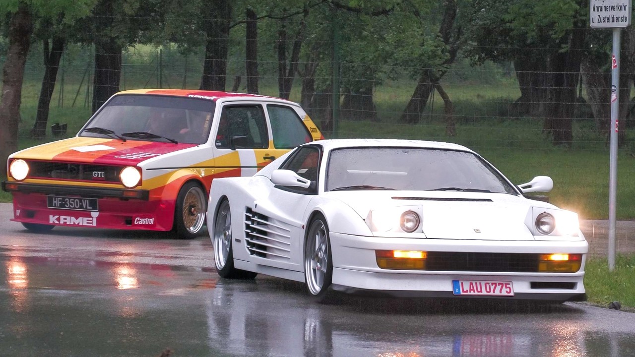 CLASSIC TUNER Cars leaving a Carshow | XS Classic Car Show 2026