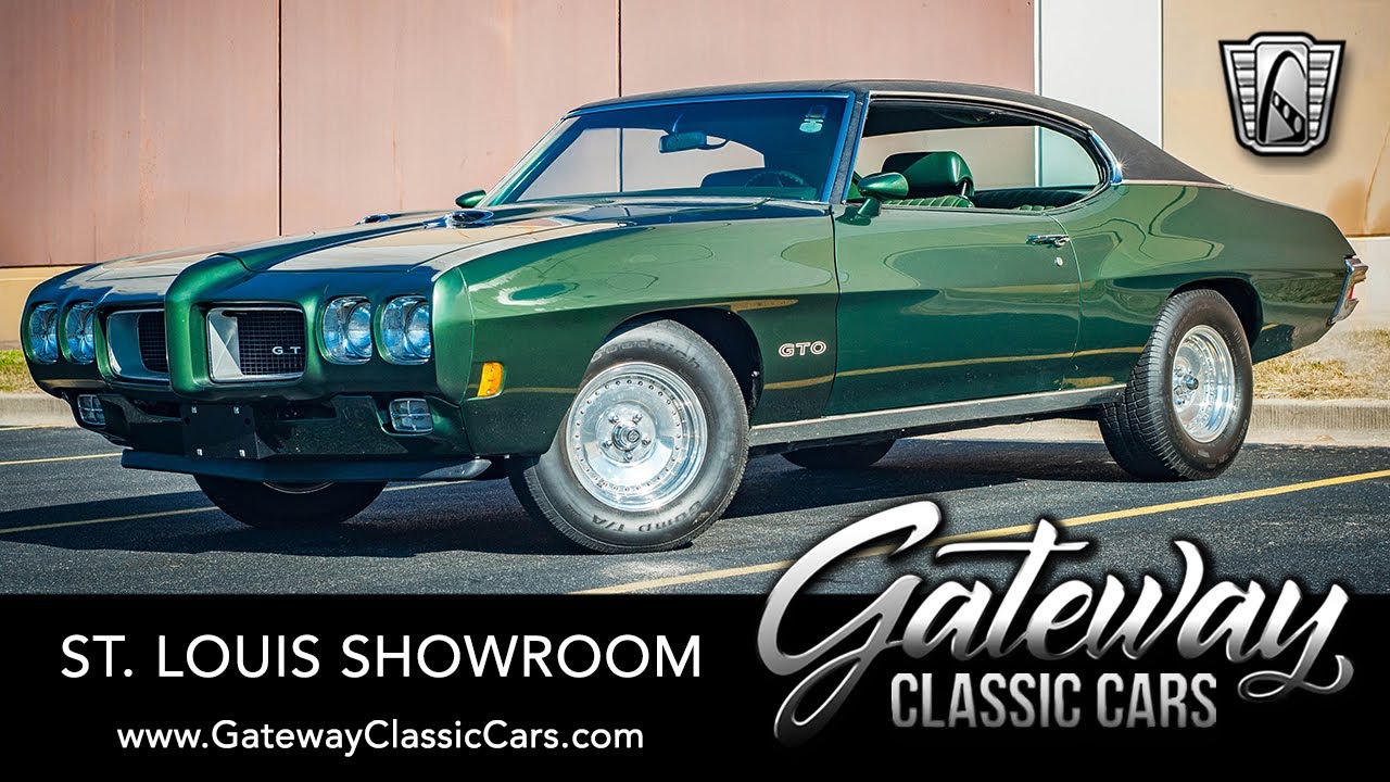 1970 Pontiac GTO For Sale Gateway Classic Cars St. Louis  #8344