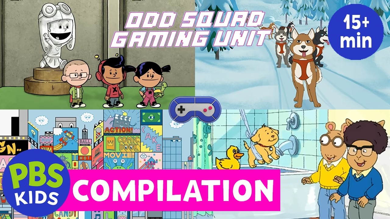 Odd Squad Gaming Unit | Build Your Own Story, Museum, and Adventure! COMPILATION 🎮 | PBS KIDS